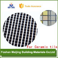 lowest price fiberglass mesh back of glass mosaic as manufacturer